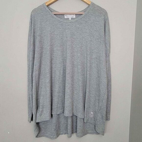 Wildfox Couture Perry Basic Thermal T-Shirt Medium - Picture 3 of 7